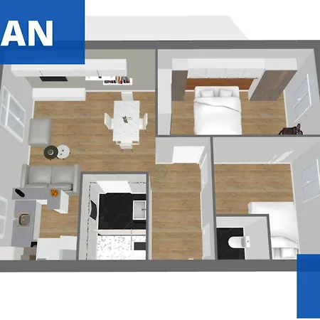 Le Clod - Moderne - 3p - Vca * Cannes