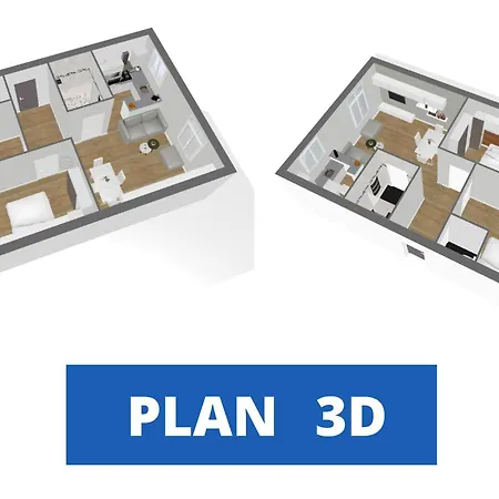 Apartment Le Clod - Moderne - 3p - Vca *